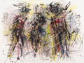 KatNr 423&nbsp;&nbsp; Gerda Lepke "Schattenfiguren". 2014.