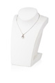 KatNr 591 Collier mit floralem Perlenanhänger.
