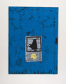 KatNr 353 James Coignard "Forme Noire" / "Attende" / "Introduction sur bleu". 1990.