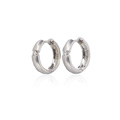 KatNr 634 Set aus Weißgold-Spannring und Ohrringen mit Brillanten.
