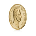 KatNr 800102 Prämienmedaille FRIDERICVS AVGVSTVS REX SAXONIAE mit dem Konterfei Friedrich August III. von Sachsen. Max Barduleck für Sächsische Staatmünze, Münzstätte Muldenhütten bei Freiberg. 1913.