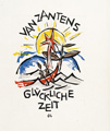 KatNr 282&nbsp;&nbsp; Otto Lange "Van Zantens glückliche Zeit". Um 1919/1920.