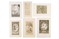 KatNr 329  Verschiedene Künstler, Große Exlibris-Sammlung mit ca. 600 Arbeiten, darunter ca. 320 Jugendstil-Exlibris. 20th cent.