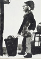 KatNr 439 Karl Ortelt, Mutter und Kind / Sitzende Figur. Wohl 1960's.