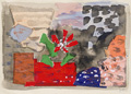 KatNr 341&nbsp;&nbsp; Elisabeth Ahnert, Die rote Blume. Um 1960.