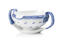 KatNr 553&nbsp;&nbsp; Seltene Doppelhenkel-Saucière "Riemerschmid". Richard Riemerschmid für Meissen. 1903–1905. Ausformungszeitraum: 1903-1924.
