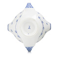 KatNr 553 Seltene Doppelhenkel-Saucière "Riemerschmid". Richard Riemerschmid für Meissen. 1903–1905. Ausformungszeitraum: 1903-1924.