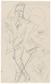 KatNr  Ernst Ludwig Kirchner "Hugo" (Hugo Biallowons in Uniform). 1915.