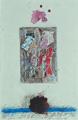 KatNr 416&nbsp;&nbsp; Andreas Küchler "Among the souveniers II (grün)". 1989.