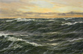 KatNr 139&nbsp;&nbsp; Patrick von Kalckreuth, Seestück. Wohl 1950's.