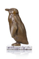 KatNr 517 August Gaul "Pinguin (Kopf nach links)". 1914 –1920. Posthumer Abguss. Um 1966.