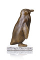 KatNr 517 August Gaul "Pinguin (Kopf nach links)". 1914 –1920. Posthumer Abguss. Um 1966.