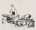 KatNr 484 Erhard Hippold, Ostsee – Ahrenshoop – sieben Radierungen und Lithografien. 1950 -1970.