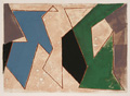 KatNr 486 Erhard Hippold, Fünf abstrakte Kompositionen. 1959/1960's.