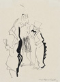 KatNr 477&nbsp;&nbsp; Josef Hegenbarth "Faschingsfiguren (Kinderfasching)". 1953.