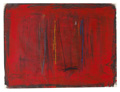 KatNr 137&nbsp;&nbsp; Bernd Hahn "Auf Rot". 1987.