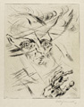 KatNr 286&nbsp;&nbsp; Walter Gramatté "Die große Angst". 1918.
