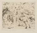 KatNr 354 Hans Meid "Venusberg" / "Leda" / "Liebespaar mit Pferden" / "Liebespaar unter Palmen" / Der Künstler im Freien / Akt im Wald / Sonnenbad. 1910–<BR>/1920.