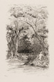 KatNr 354 Hans Meid "Venusberg" / "Leda" / "Liebespaar mit Pferden" / "Liebespaar unter Palmen" / Der Künstler im Freien / Akt im Wald / Sonnenbad. 1910–<BR>/1920.