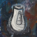 KatNr 191&nbsp;&nbsp; Osmar Osten, Weißer Krug. Wohl 1980.