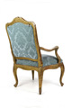 KatNr 871 Großer Louis XV-Fauteuil "à la reine". Frankreich. Mid 18th cent.