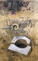KatNr 570&nbsp;&nbsp; Karl Rössing "Büchse der Pandora" / "Apokalypse" / Mythologische Szene. 1982/1983.