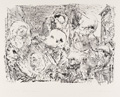 KatNr 550&nbsp;&nbsp; Rolf Münzner "Café Löwenzahn" / "Quichotterie". 1984.