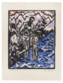 KatNr 367&nbsp;&nbsp; Hubert Rüther "Taufe Christi". 1920.