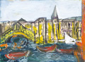 KatNr 472&nbsp;&nbsp; Ernst Hassebrauk, Venedig – Canal Grande mit Rialtobrücke. Wohl 1960's.