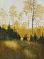 KatNr 101&nbsp;&nbsp; Weimarer Malschule, Waldlichtung in morgendlicher Herbstsonne. 1911.