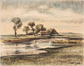 KatNr 532 Rosso Hugo Majores, Zwei Ostseelandschaften und vier Stillleben. 1930 Jahre -1969.
