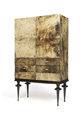 KatNr 875&nbsp;&nbsp; Barschrank "Modell 1263". Aldo Tura für TURA, Mailand. Späte 1950er/ späte 1960's.