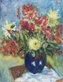 KatNr 592 Gerhard Stengel, Elbauen im Sommer / "Blumenstrauß im Winter" / "Blumenstilleben in der Türkei" / "Dresden an der Elbe" / "Dresden-Altstadt". 1972–2001.
