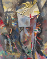 KatNr 151&nbsp;&nbsp; Günter Horlbeck "Punk (Übermalung)". 1984.